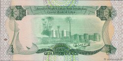 1/4 Dinar LIBYA  1984 P.47 UNC