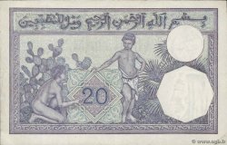 20 Francs ALGERIEN  1929 P.078b fVZ