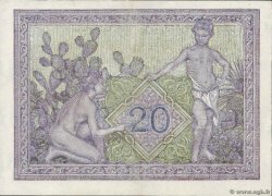 20 Francs ALGERIA  1942 P.092a VF+