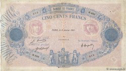 500 Francs BLEU ET ROSE FRANCE  1921 F.30.25