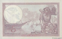 5 Francs FEMME CASQUÉE FRANCE  1922 F.03.06 SUP+