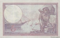 5 Francs FEMME CASQUÉE FRANKREICH  1923 F.03.07 VZ