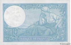 10 Francs MINERVE modifié FRANCIA  1939 F.07.14 q.FDC