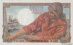 20 Francs PÊCHEUR FRANCE  1947 F.13.11