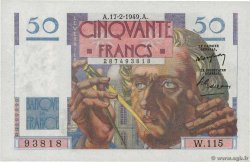 50 Francs LE VERRIER FRANCE  1949 F.20.11 UNC