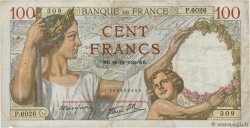 100 Francs SULLY FRANKREICH  1939 F.26.19 S