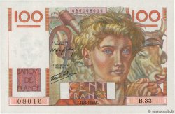 100 Francs JEUNE PAYSAN FRANKREICH  1946 F.28.03