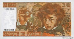 10 Francs BERLIOZ FRANCIA  1974 F.63.07a FDC