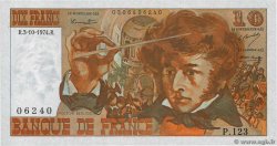 10 Francs BERLIOZ FRANCIA  1974 F.63.07b q.FDC