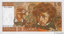 10 Francs BERLIOZ FRANCE  1976 F.63.18 AU