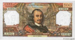 100 Francs CORNEILLE FRANCE  1976 F.65.55 AU+