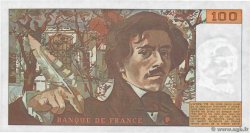 100 Francs DELACROIX modifié FRANCE  1978 F.69.01d UNC