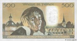 500 Francs PASCAL FRANCIA  1985 F.71.33 FDC