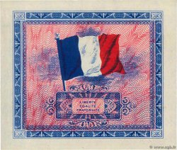 2 Francs DRAPEAU FRANCIA  1944 VF.16.02 FDC