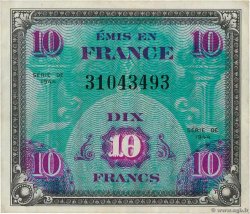 10 Francs DRAPEAU FRANCIA  1944 VF.18.01
