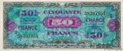 50 Francs FRANCE FRANKREICH  1945 VF.24.02 VZ+