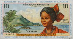 10 Francs FRENCH ANTILLES  1964 P.08b q.FDC