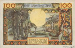 100 Francs EQUATORIAL AFRICAN STATES (FRENCH)  1962 P.03c MBC
