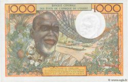 1000 Francs WEST AFRICAN STATES  1980 P.303Co AU+