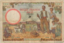 1000 Francs ALGERIA  1942 P.089