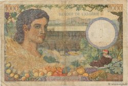 1000 Francs ALGERIA  1942 P.089 G