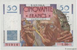 50 Francs LE VERRIER FRANCIA  1946 F.20.04