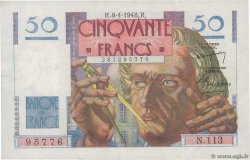 50 Francs LE VERRIER  FRANCE  1948 F.20.10