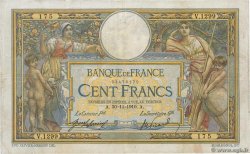 100 Francs LUC OLIVIER MERSON sans LOM FRANCIA  1910 F.23.02