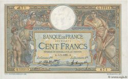 100 Francs LUC OLIVIER MERSON grands cartouches FRANCIA  1925 F.24.03