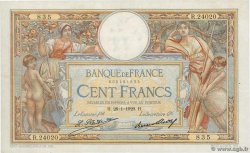 100 Francs LUC OLIVIER MERSON grands cartouches  FRANCE  1929 F.24.08