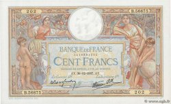 100 Francs LUC OLIVIER MERSON type modifié FRANCIA  1937 F.25.07