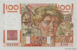 100 Francs JEUNE PAYSAN FRANKREICH  1946 F.28.09