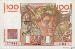100 Francs JEUNE PAYSAN FRANCIA  1946 F.28.11 q.AU