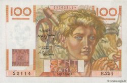 100 Francs JEUNE PAYSAN FRANKREICH  1948 F.28.19 VZ+