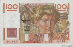 100 Francs JEUNE PAYSAN FRANCE  1951 F.28.29 UNC-