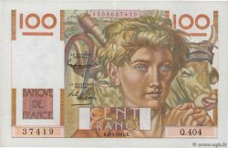 100 Francs JEUNE PAYSAN  FRANCIA  1951 F.28.29