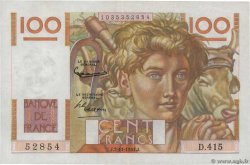 100 Francs JEUNE PAYSAN FRANKREICH  1951 F.28.30