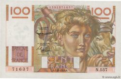 100 Francs JEUNE PAYSAN FRANCE  1953 F.28.39