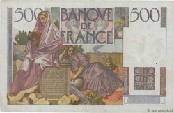 500 Francs CHATEAUBRIAND FRANCE  1947 F.34.07 XF