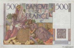 500 Francs CHATEAUBRIAND FRANCE  1947 F.34.07 XF-