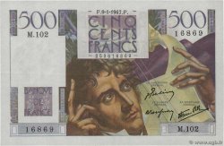 500 Francs CHATEAUBRIAND FRANKREICH  1947 F.34.07 VZ+