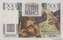 500 Francs CHATEAUBRIAND FRANKREICH  1948 F.34.08