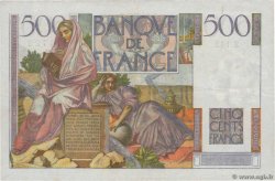 500 Francs CHATEAUBRIAND FRANCE  1953 F.34.12 XF-