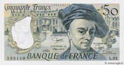 50 Francs QUENTIN DE LA TOUR  FRANCE  1983 F.67.09