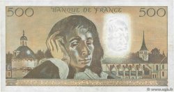 500 Francs PASCAL FRANCE  1980 F.71.22 AU+