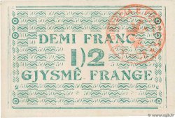 0,50 Franc ALBANIA  1917 PS.145b AU-