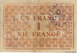 1 Franc ALBANIEN  1917 PS.144a S