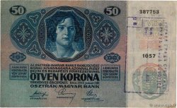 50 Kronen AUSTRIA  1914 P.015 BC+