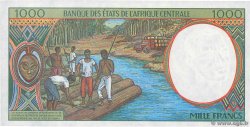 1000 Francs ZENTRALAFRIKANISCHE LÄNDER  1993 P.402La fST+