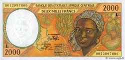 2000 Francs CENTRAL AFRICAN STATES  2000 P.403Lg UNC
